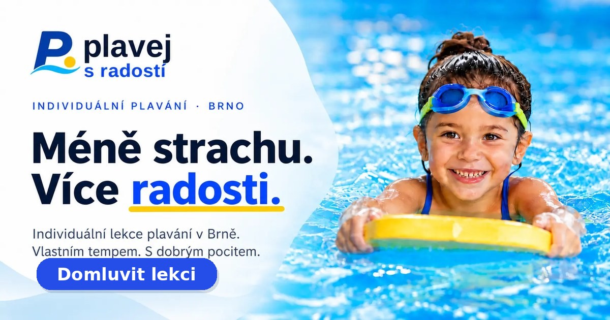 Plavej s radostí — web individuálních lekcí plavání